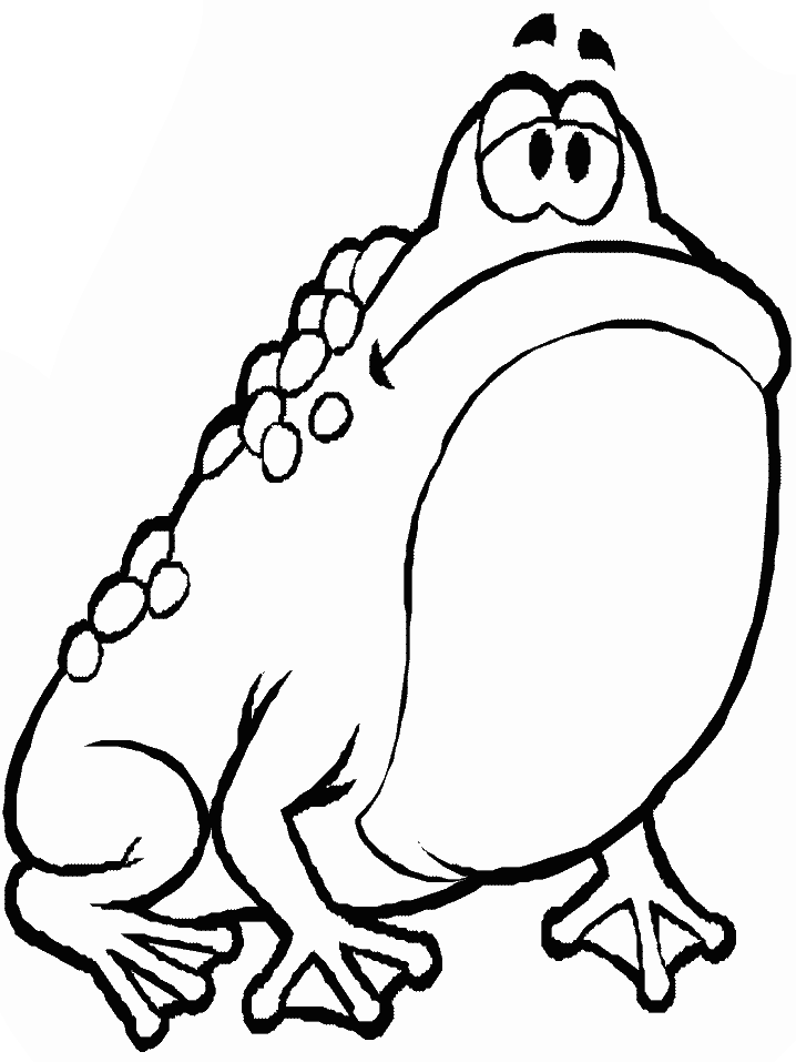 Printable Frogs 34 Animals Coloring Pages