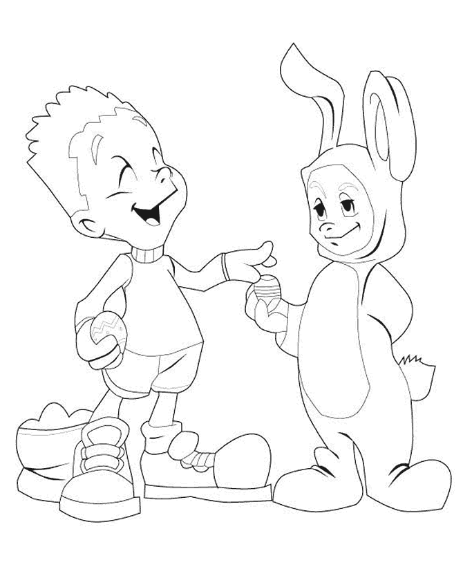 Easter Coloring Pages - Easter 4