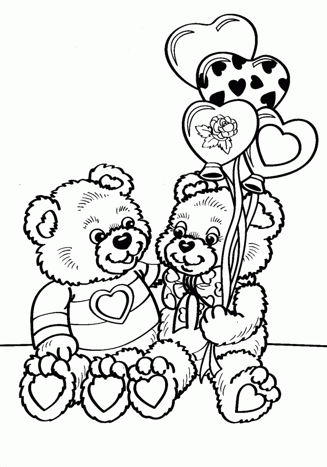 Cute Valentines Day Coloring Pages Jntwirk D Cute Valentines