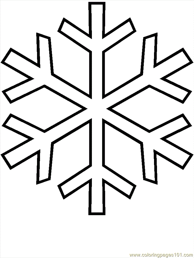 Snowflakes Coloring Page | Free Printable Coloring Pages