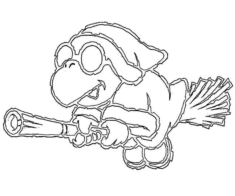 Coloring Pages Of Yoshi