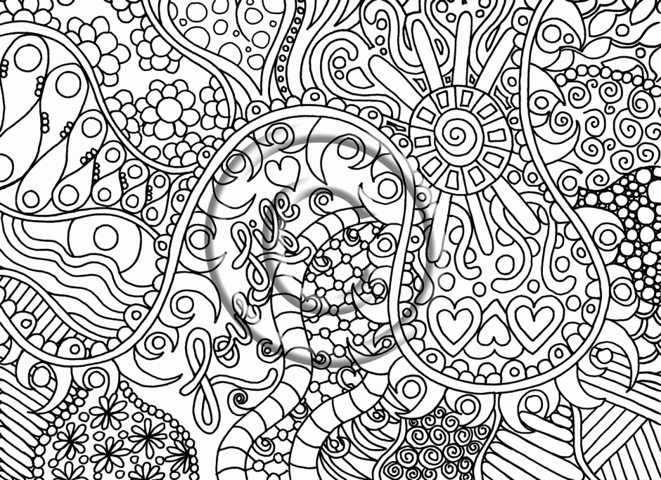 printable free coloring pages for adults trippy.