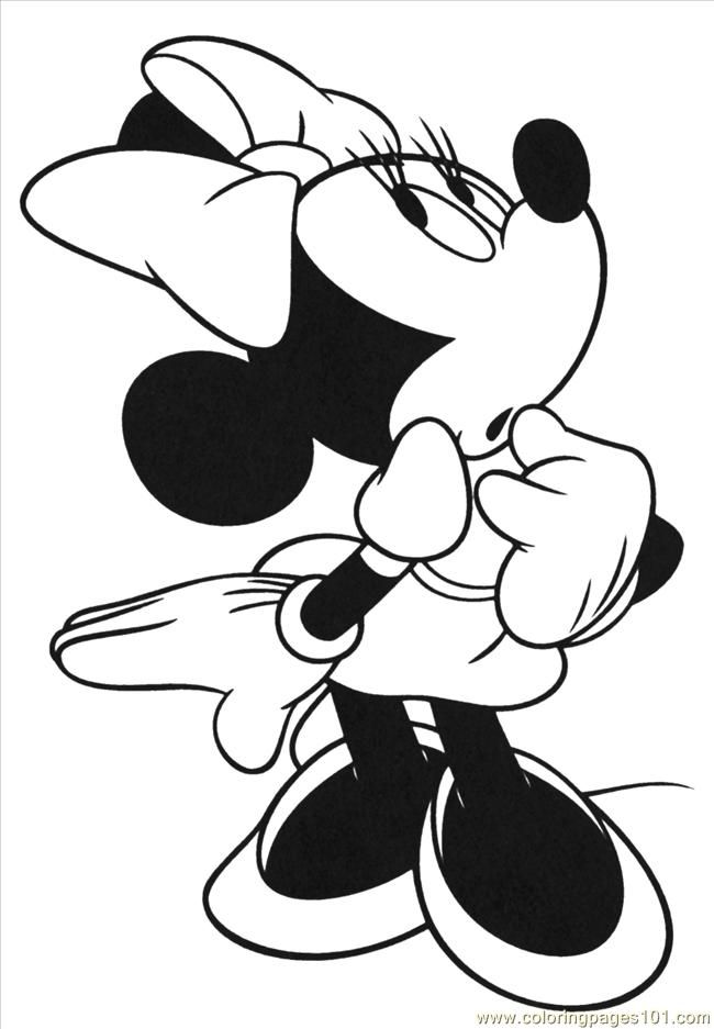 Coloring Pages Minnie Mouse Color Page8 (Cartoons  Dalmations
