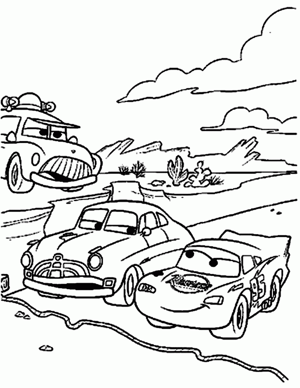 McQueen Bessie Colouring Pages