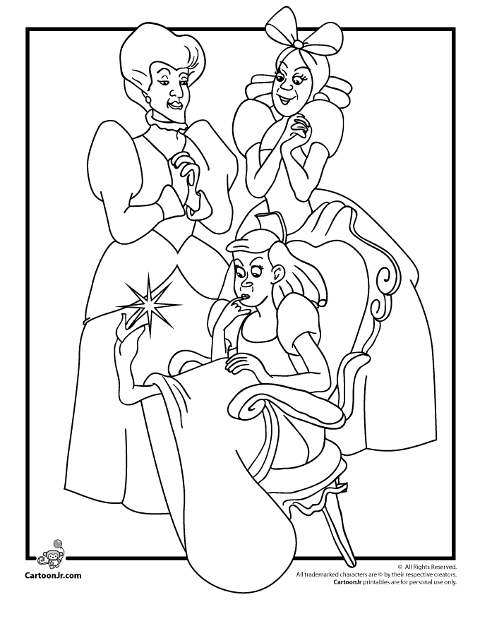 Featured image of post Cinderella Colouring Template See more ideas about cinderella coloring pages coloring pages disney coloring pages