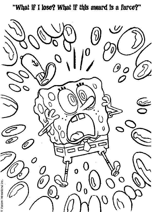 Amazing Coloring Pages: sponge bob printable coloring pages