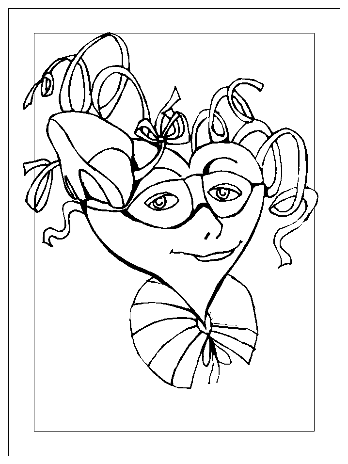 Mardi Gras| Coloring Pages for Kids- Printable Coloring Book