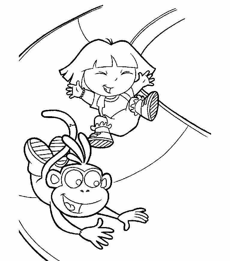 Dora coloring pages| Free Printable Coloring Pages of Dora