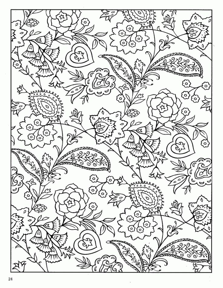Adult Coloring Pages Paisley Fk coloring pages