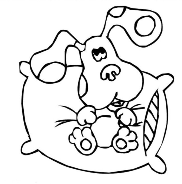 Free Blues Clues Printable Coloring Pages Download Free Blues Clues