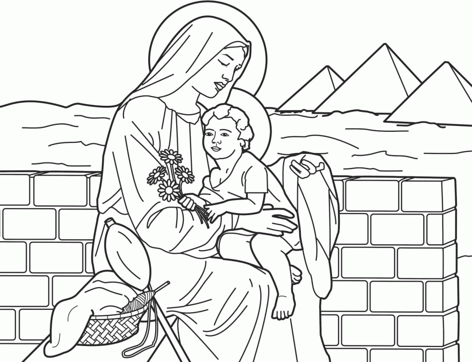 Free Printable Jesus| Coloring Pages for Kids Drawing
