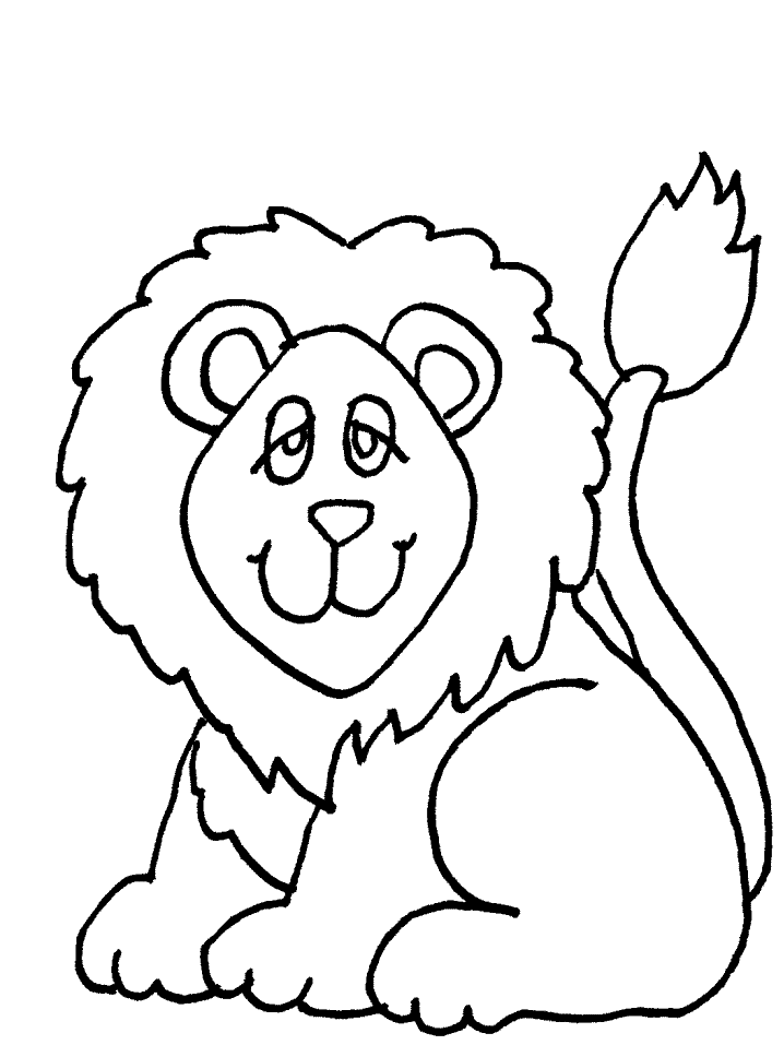 Lion Colouring Pages- PC Based Colouring Software, thousands