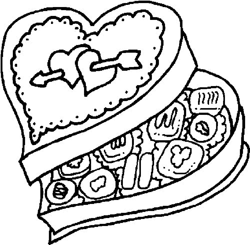 Food Coloring Page | Free Printable Coloring Pages