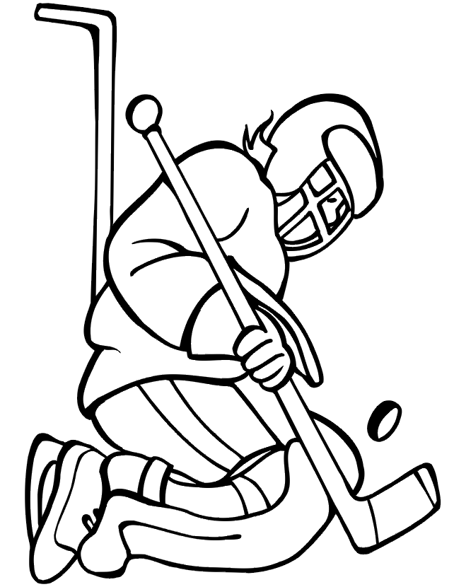nhl hockey| Coloring Pages for Kids