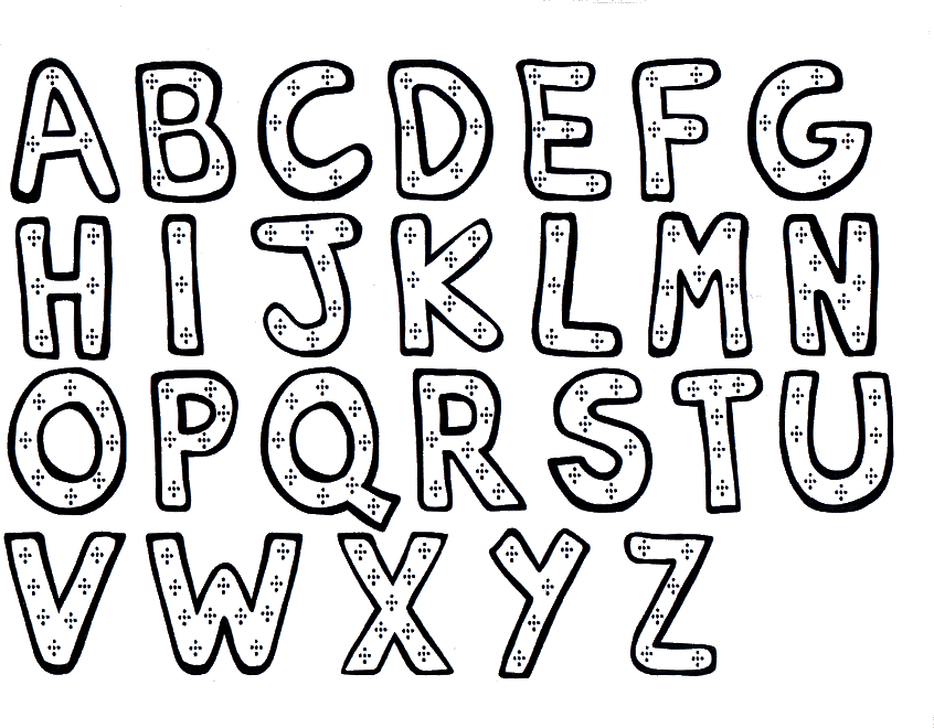 Free Alphabet Letters To Color And Print Download Free Alphabet 