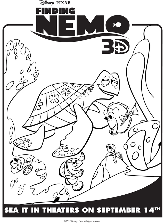 finding-nemo-coloring-pages-characters