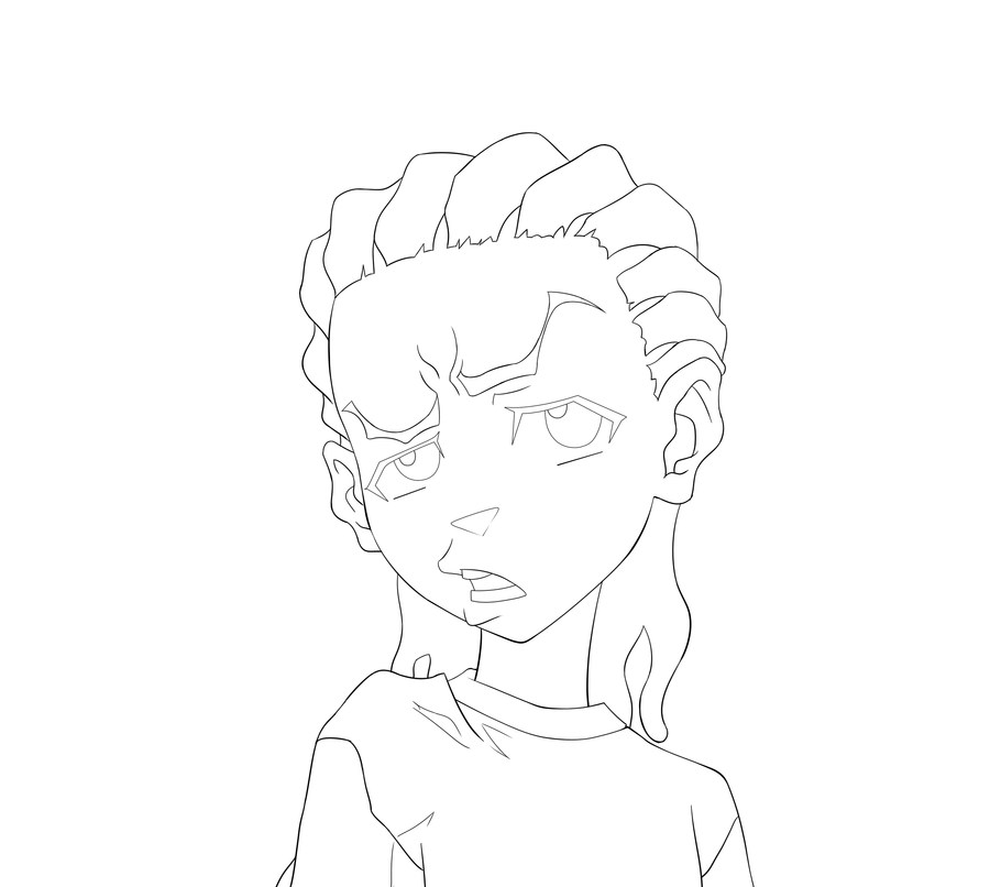 view all Boondocks Coloring Pages). 