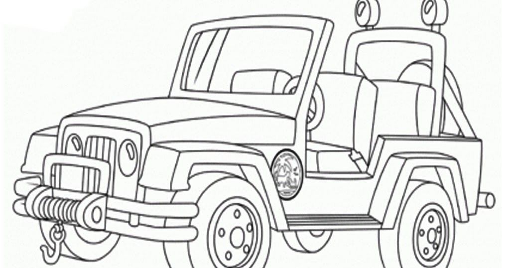 Jeep Coloring Pages Clip Art Library