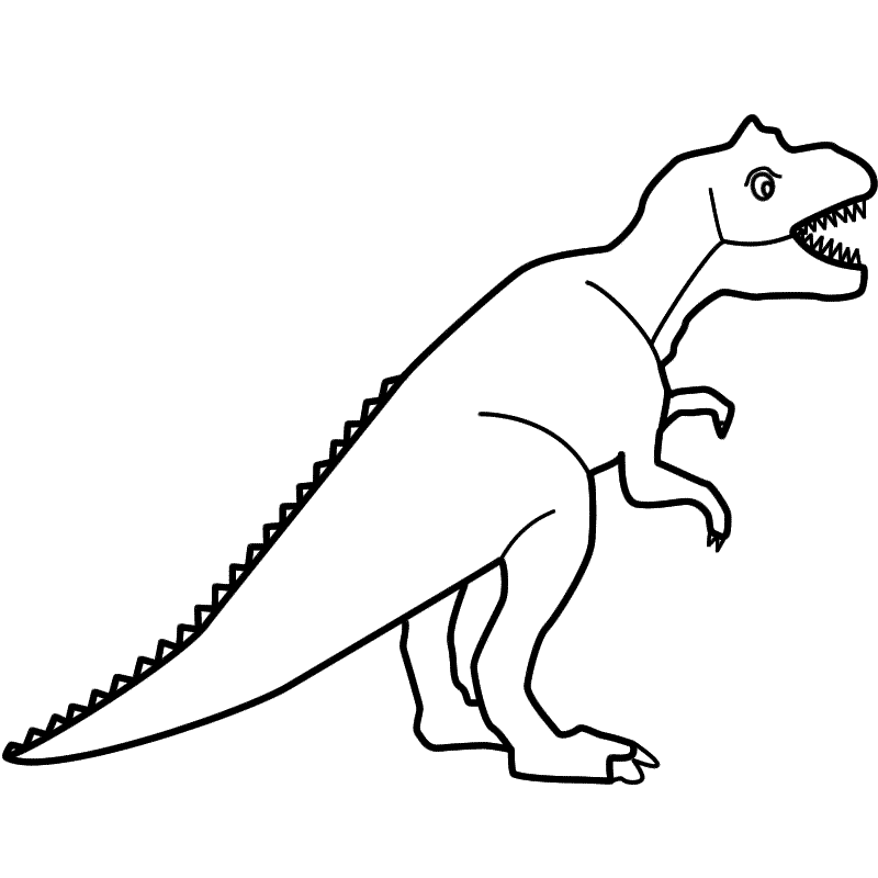 T Rex And Spinosaurus Coloring Pages | High Quality Coloring Pages