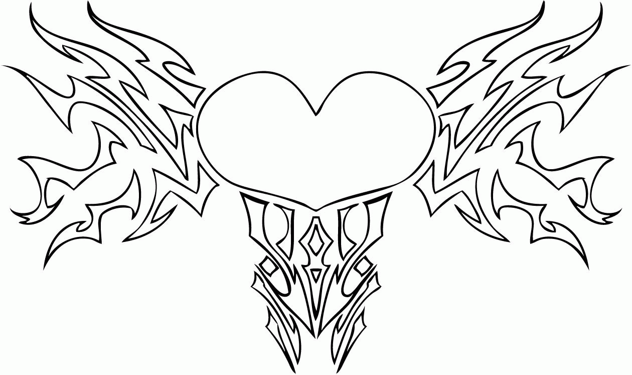 Free Free Adult Printable Coloring Pages Roses Heart, Download Free