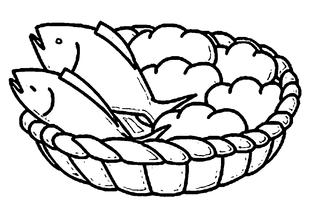 5 loaves and 2 fish clipart png