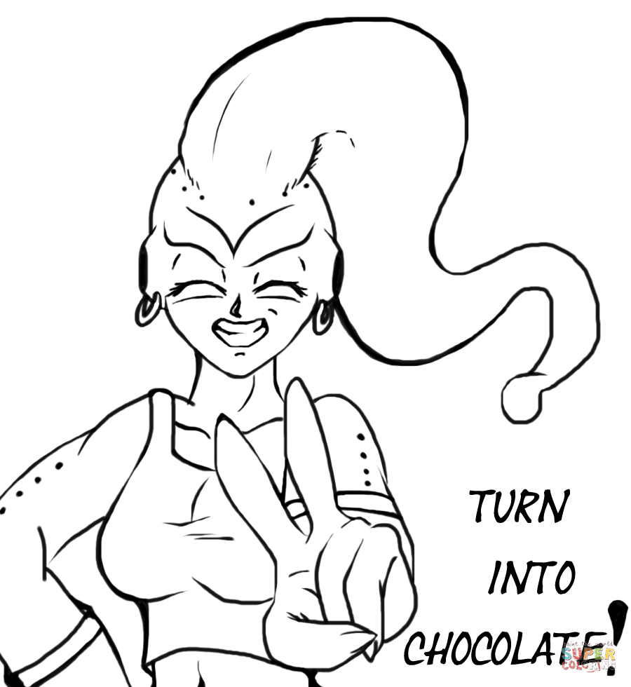 Majin Iuk coloring page | Free Printable Coloring Pages