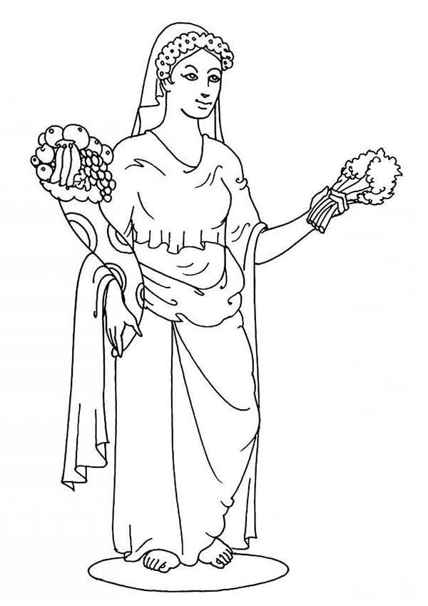 how to draw aphrodite for kids