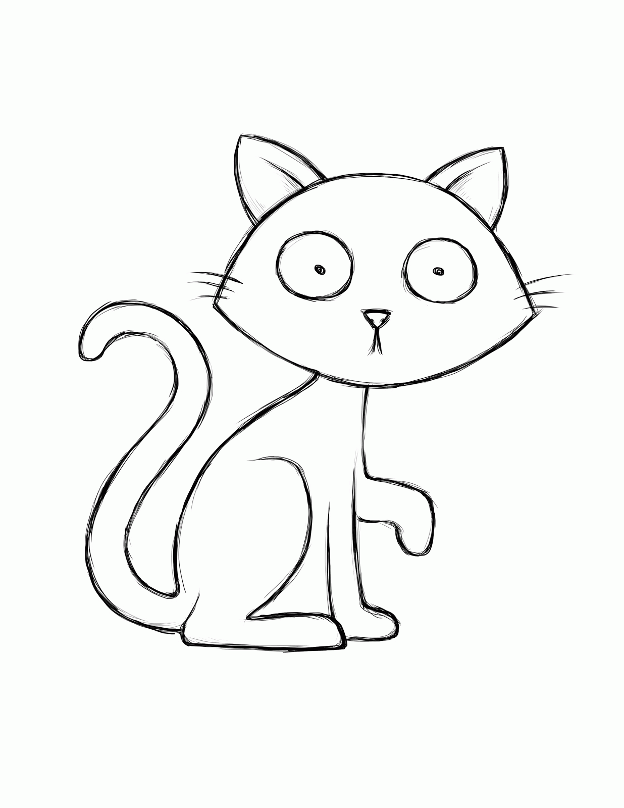 Free Halloween Kitty Coloring Pages Download Free Halloween Kitty 