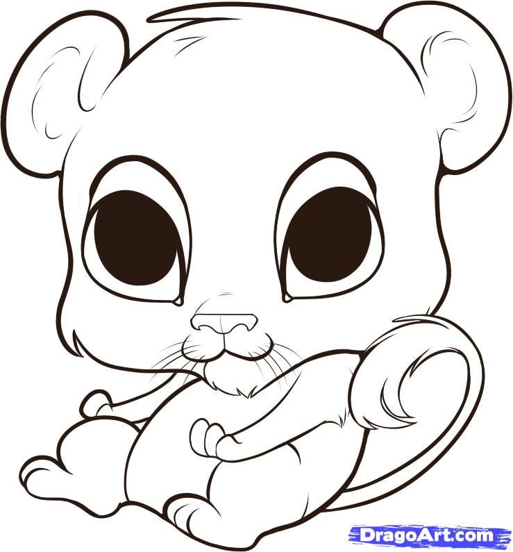 Adorable Lion Coloring Pages | Coloring Pages For All Ages