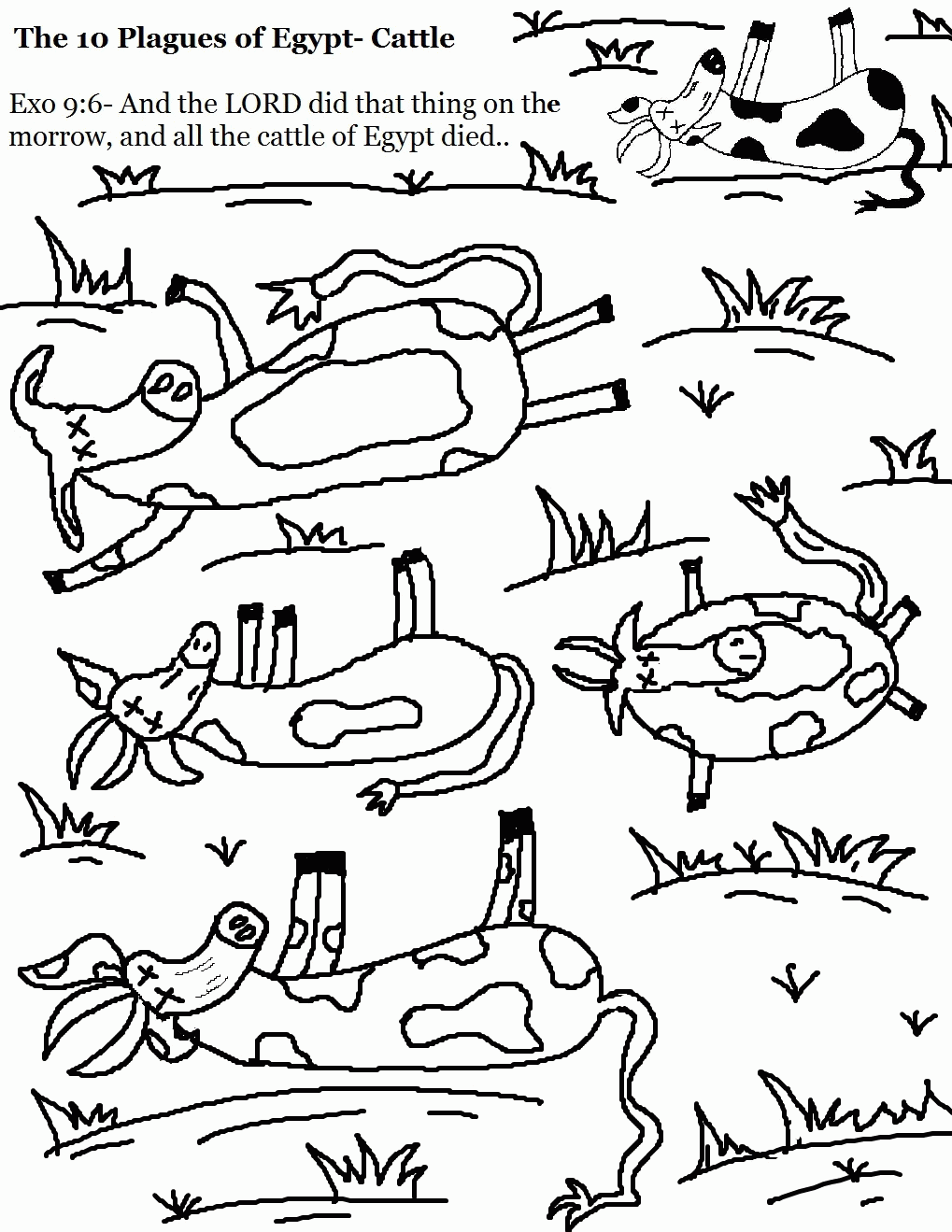 Free Plagues Coloring Page Download Free Plagues Coloring Page Png