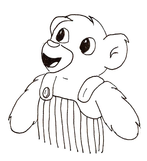 pocket for corduroy coloring pages