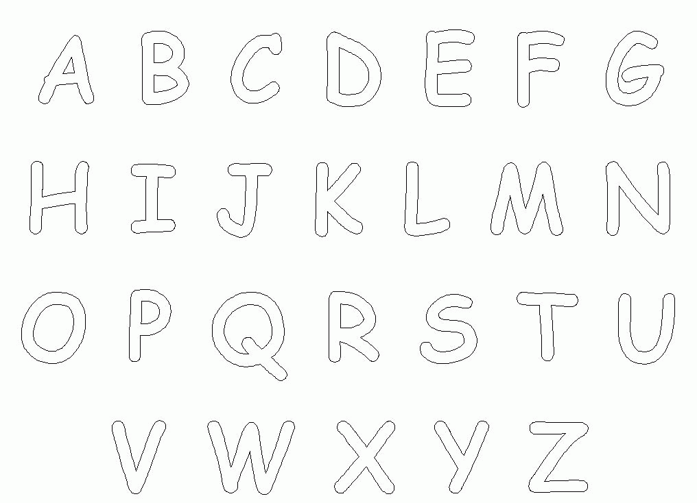 Free Alphabet Coloring Pages To Print 