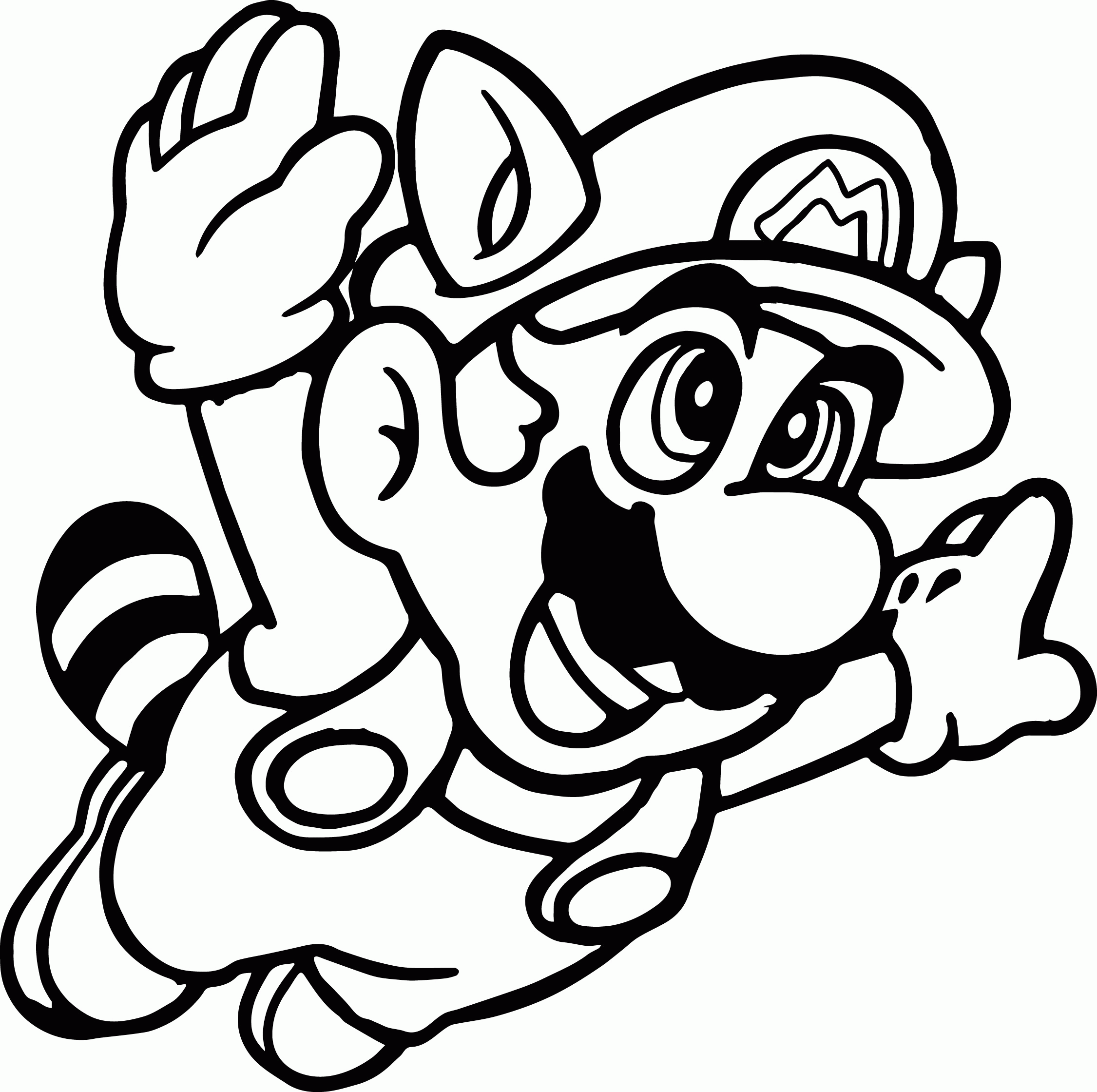 Free Toad Coloring Pages From Super Mario, Download Free Toad Coloring