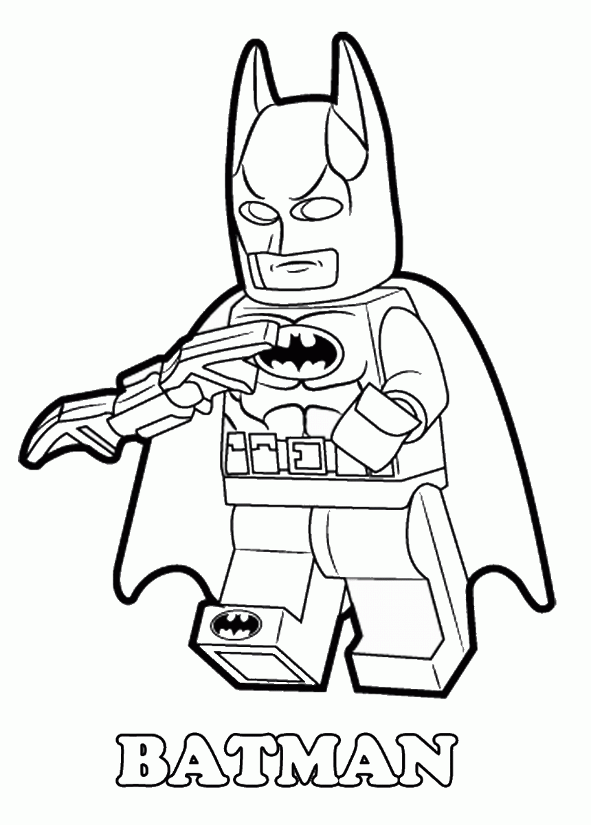 The Lego Movie Coloring Pages � Birthday Printable