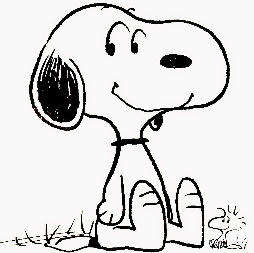 free printable snoopy coloring pages  clip art library
