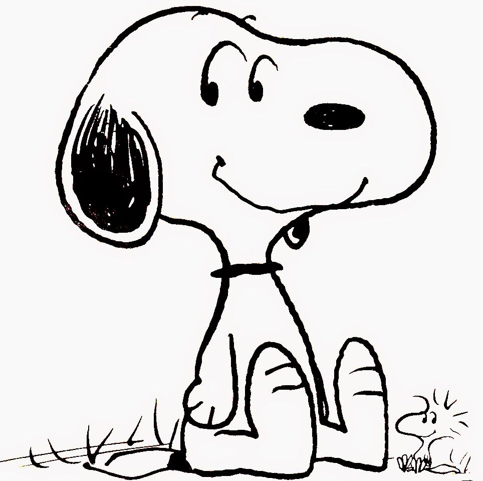 Free Printable Snoopy Coloring Pages Clip Art Library