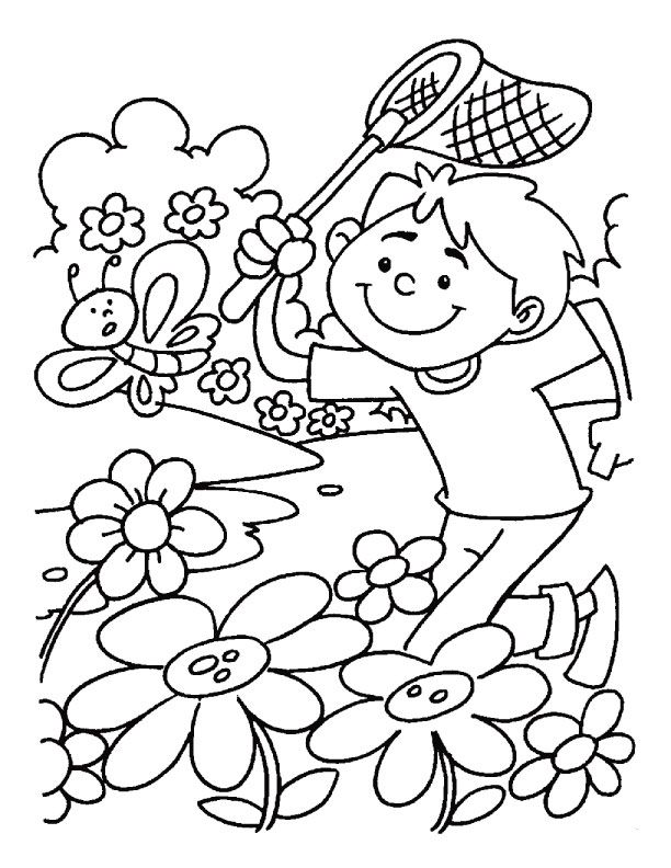 best quality printable spring break coloring pages 