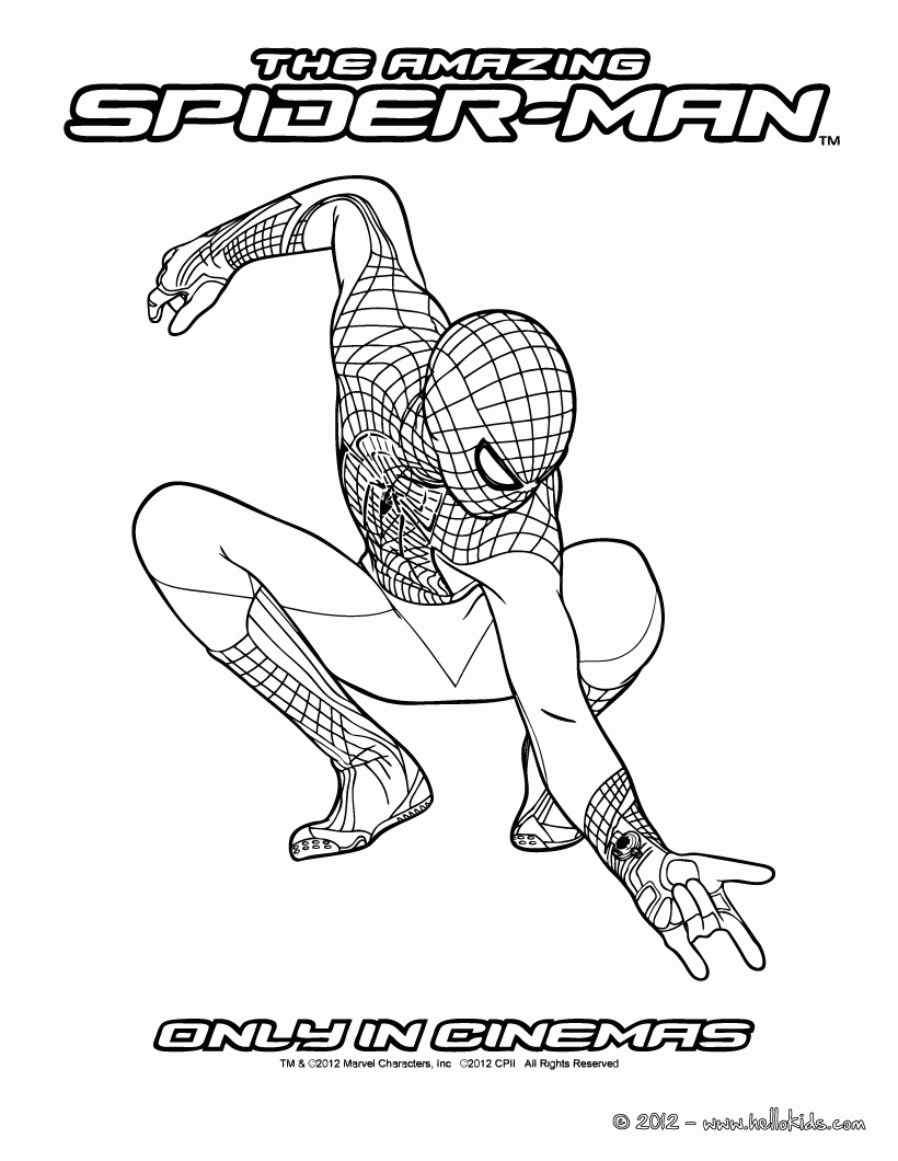 spider man city coloring pages - Clip Art Library