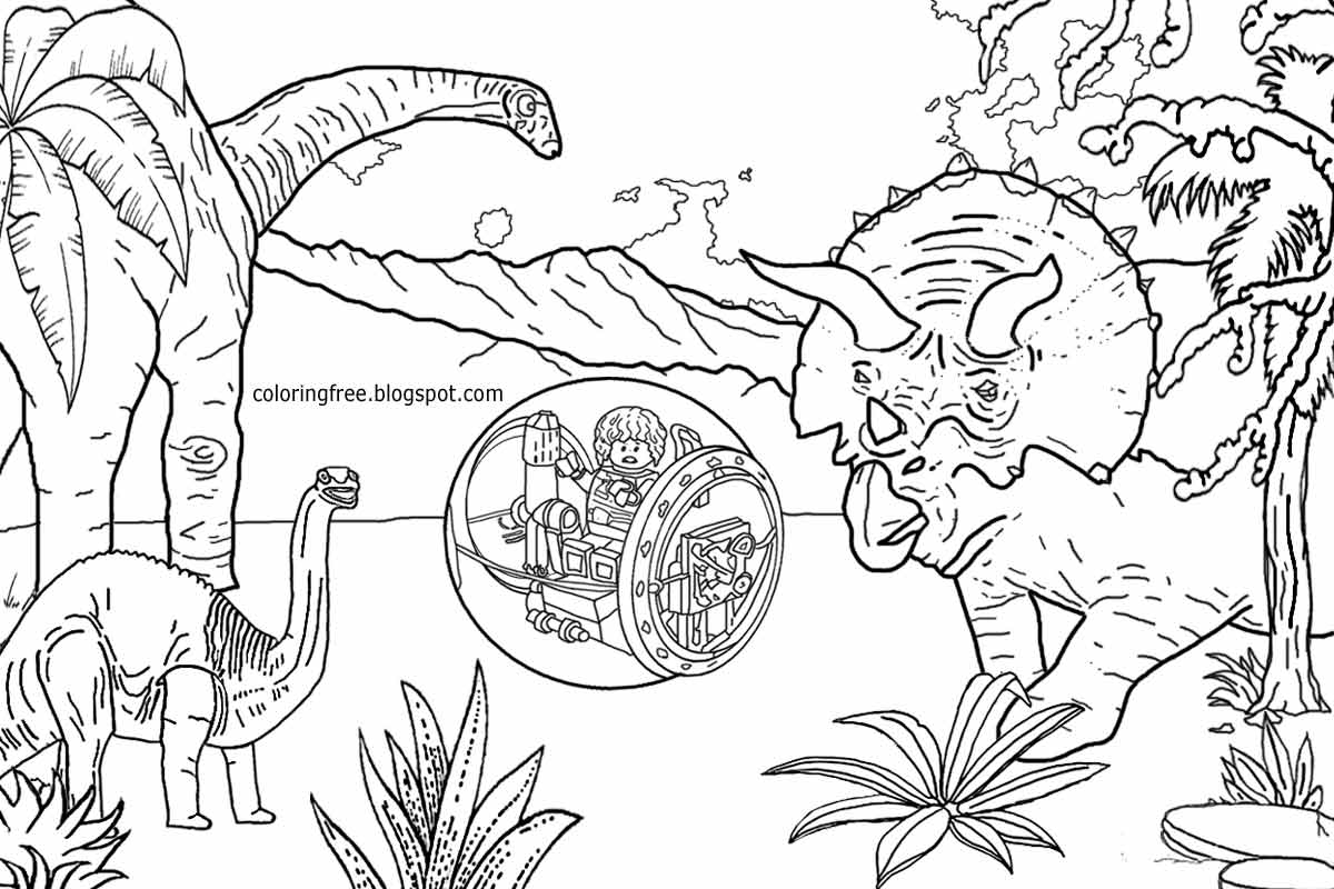 jurassic world dinosaur coloring pages   Clip Art Library