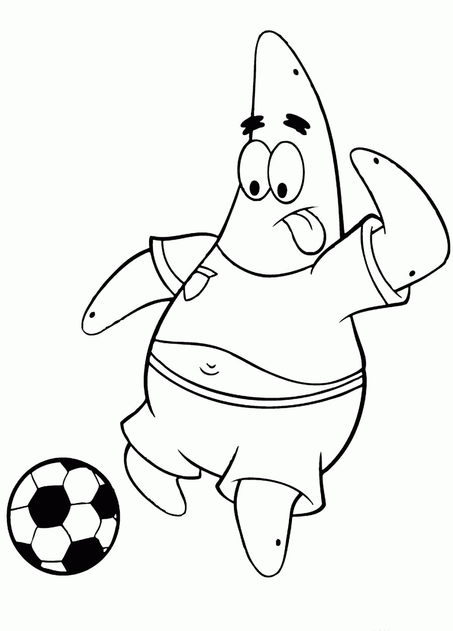 Free Spongebob And Patrick Coloring Pages Printable