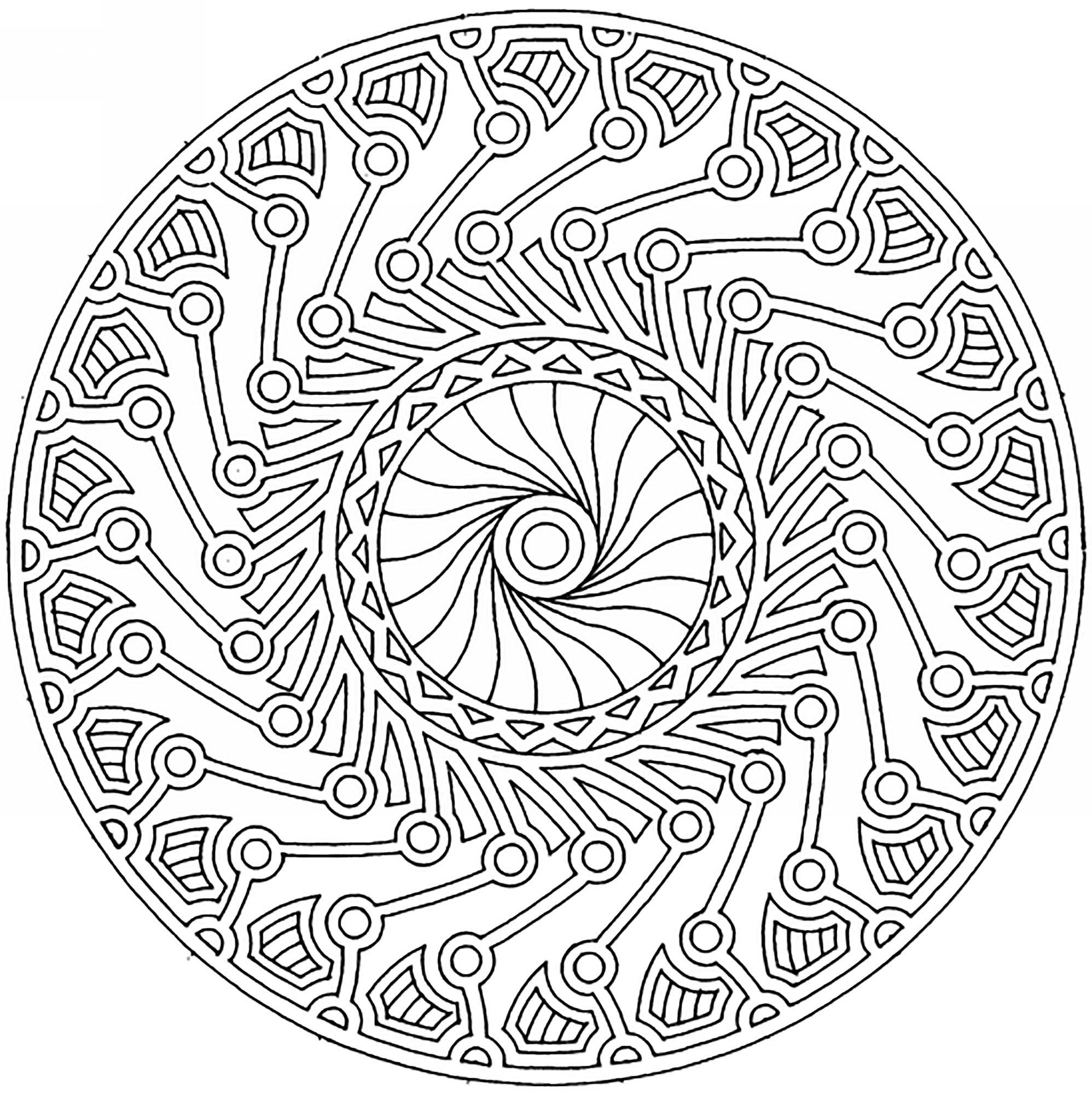 Featured image of post Difficult Mandala Coloring Pages Hard Mandala Art - Print mandala coloring pages for free and color our mandala coloring!
