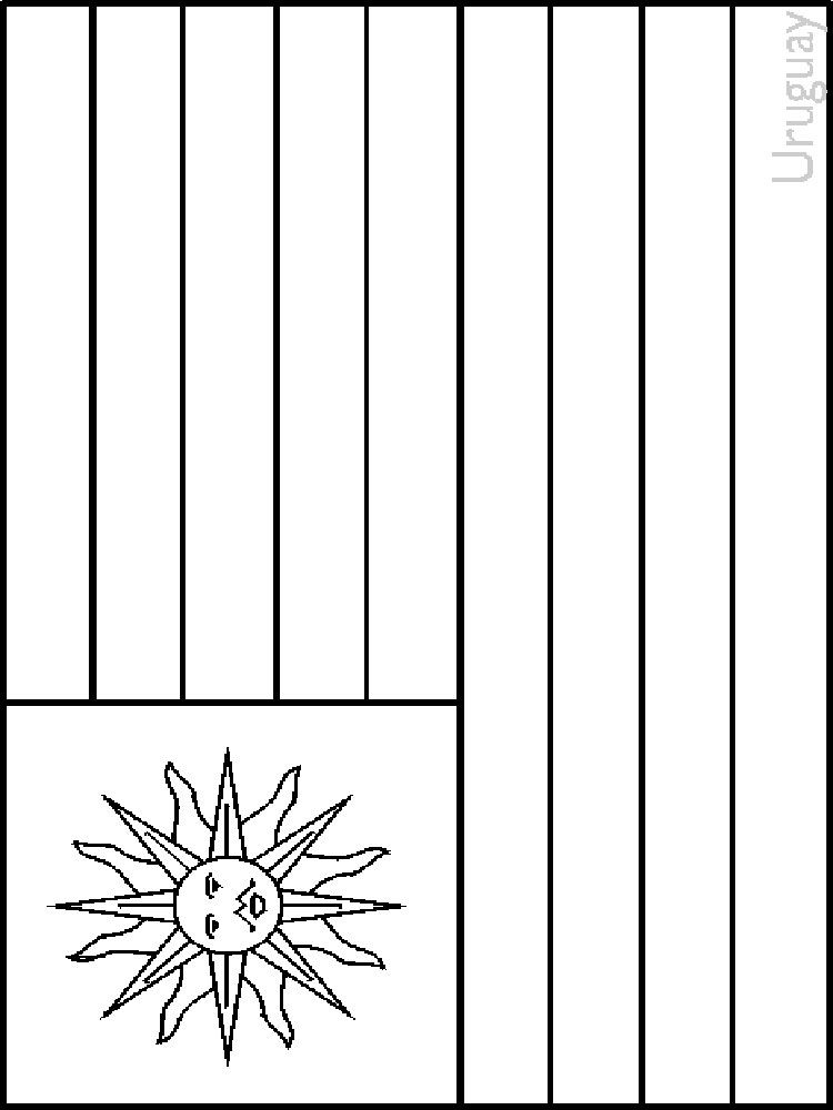 Flags of countries coloring pages Download and print Flags