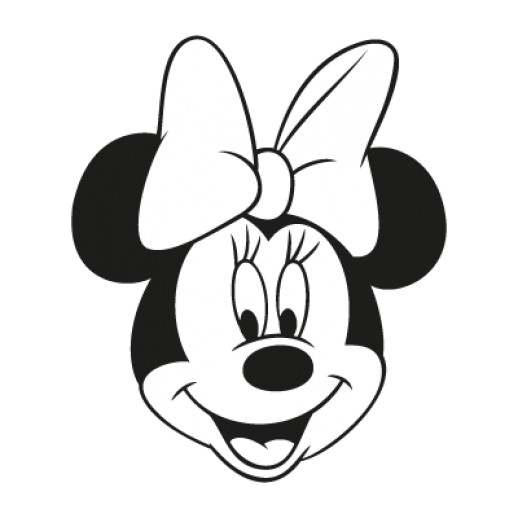 Mouse Minnie Outline Clipart - Clipart Kid