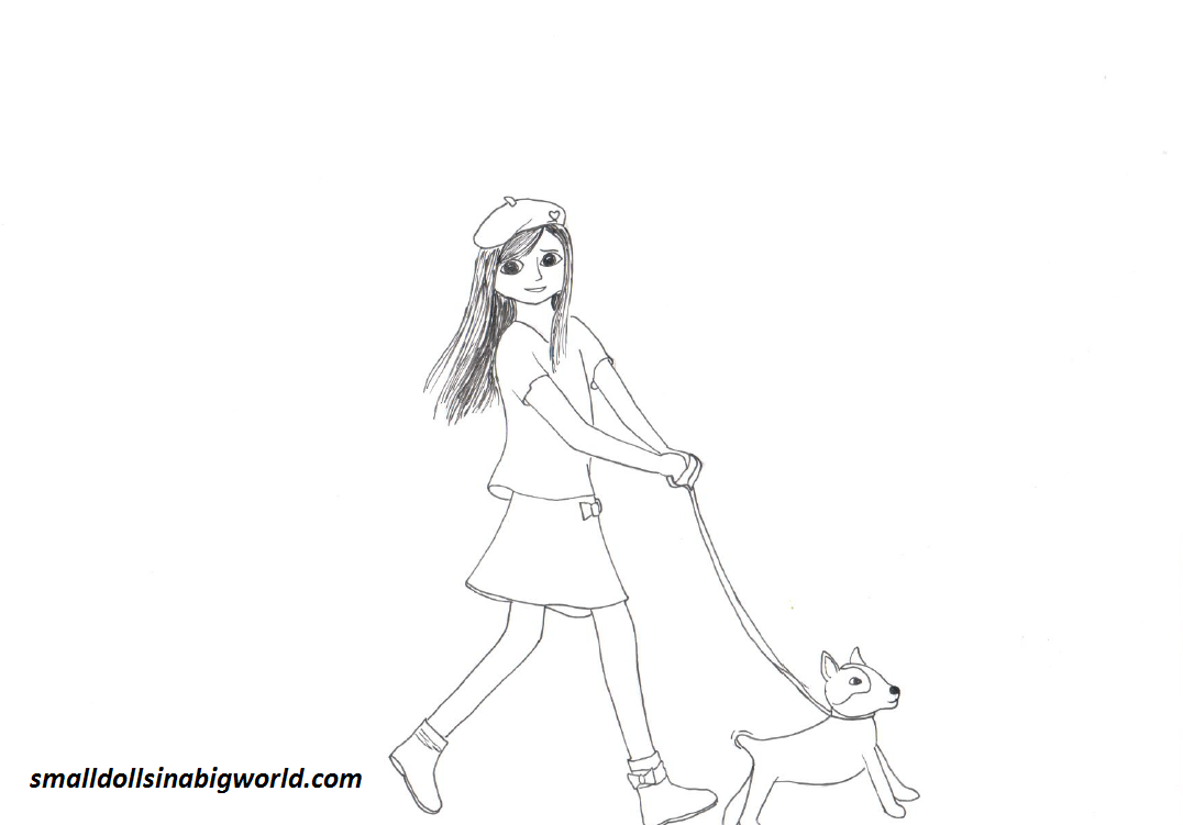 American Girl Doll Coloring Pages To Print (15 Pictures