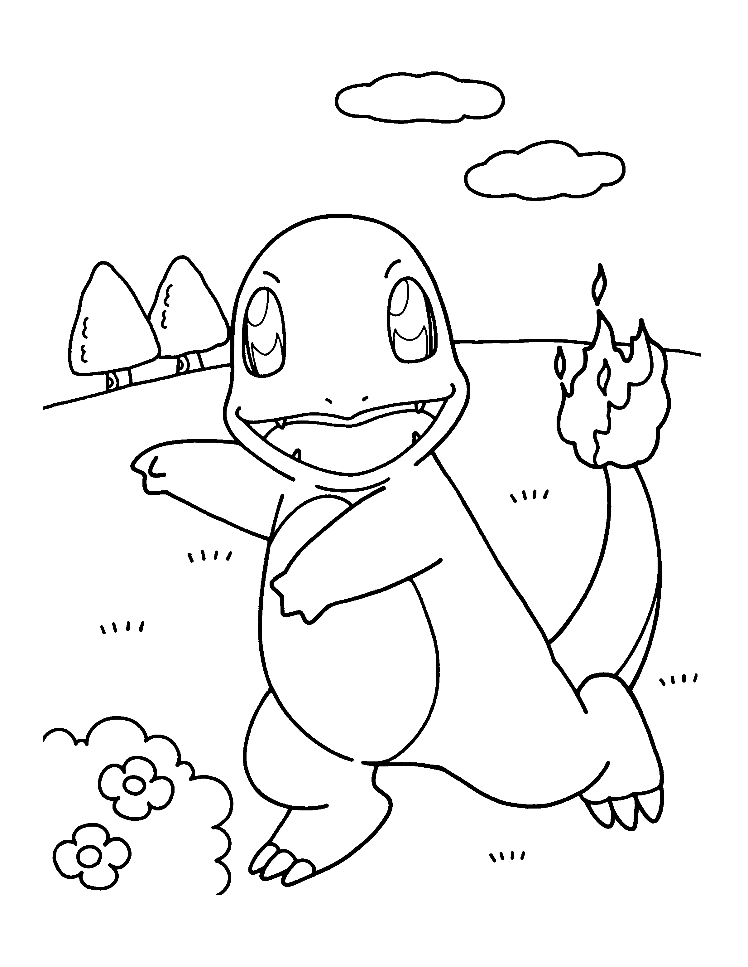 Featured image of post Pokemon Coloring Pages Charmander Top 40 pok mon coloring pages