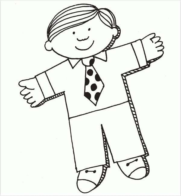 blank-flat-stanley-template-clip-art-library