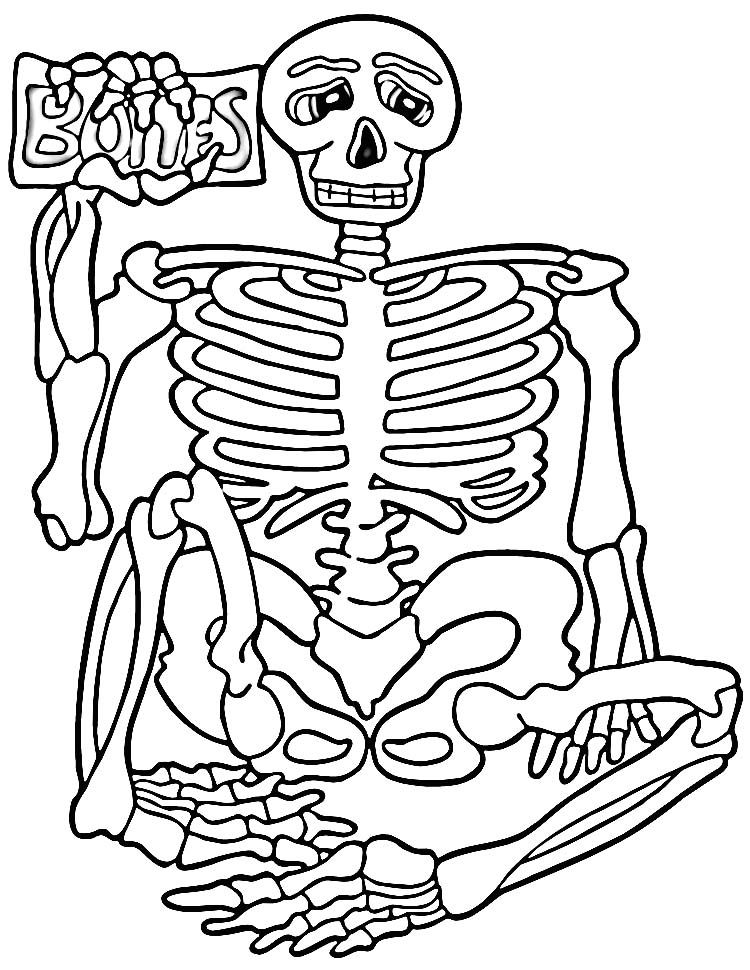 Free Printable Skeleton 