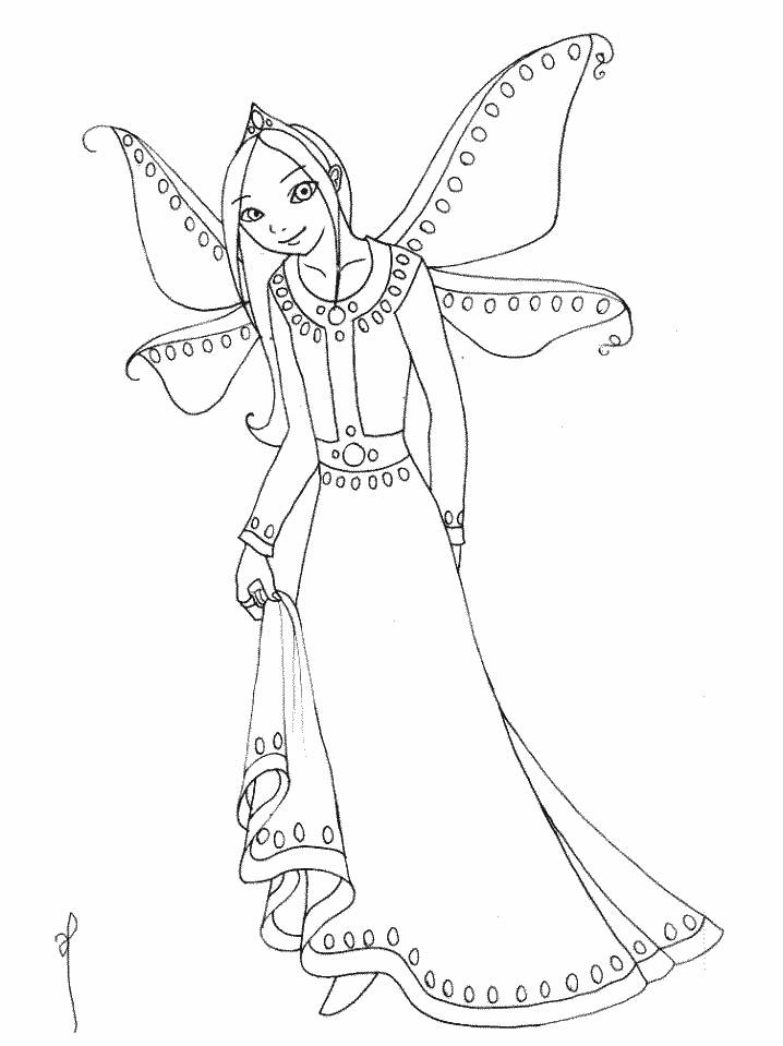 Fairies Coloring Pages | Coloring Pages To Print