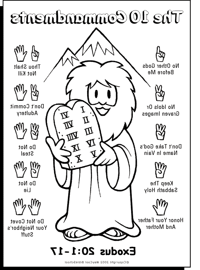 Commandments Catholic Moses Clip Art Library