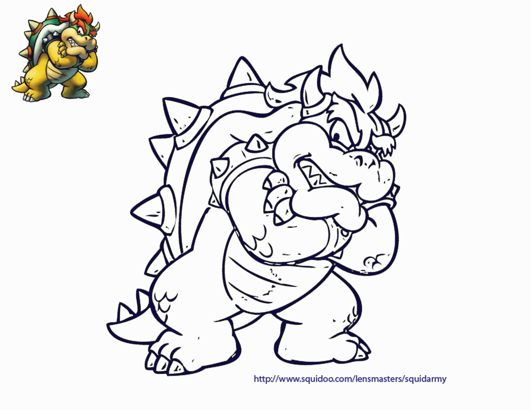 bowser-coloring-pages-printable